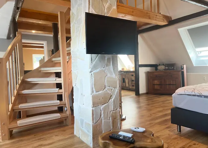 아파트 Glueck Auf Strassberg (Harz)